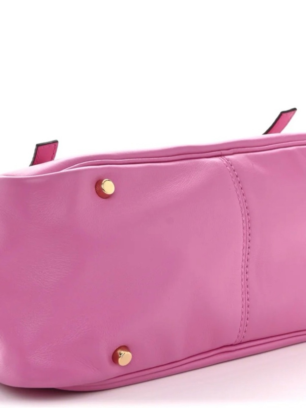 Versace Bowling Shoulder Tag Bag - Dragonfruit - Picture 4 of 9